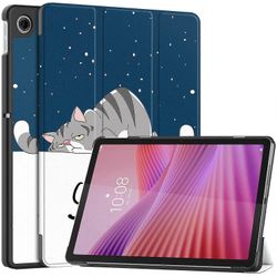 Lenovo Tab TB311FU Pro -kotelolle Pattern Print Nahkajalusta Tabletin kansi Monivärinen Cat