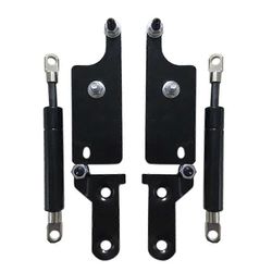 Auton takaluukku hidastuu Tukitangon nostotuki Tanko Kaasuiskunvaimennin Toyota Hilux GUN125 Revolle Musta