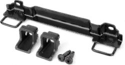 Universaali Isofix-kiinnike Teräs, lasten turvaistuinten asennussarja Ohut Kestävä Pitkäikäinen Vakaa (musta) - Hyvä