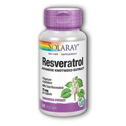 Solaray Resveratrol, 75 mg, 60 kapselia (1 kpl pakkaus)