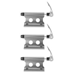 3X pyörähaarukan kiinnitys polkupyörän kuorma-auton sänky katto pyöräteline pyörähaarukan kiinnitys lohko kuorma-auton teline maantiepyörälle