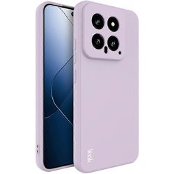 IMAK UC-4 suorareunainen joustava TPU-puhelimen takakansikotelo Xiaomi 14: lle Violetti