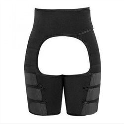 Suren Fitness Waist Træner Sport Bælte Justerbar Elastisk Talje RygStøtte Bælte Neopren Slankende Style2-sort S-M