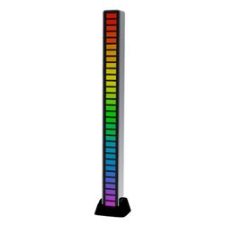 Varychmoo RGB Atmosfære Strip Light Bar Musik Sync Rhythm Pickup App &Batteridrevet Sølv