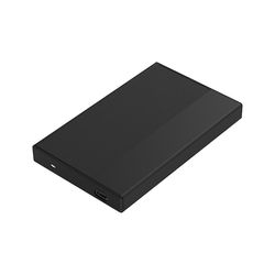 2.5inch værktøj-fri Mobile Hard Disk Box USB Typec For Notebook Solid-state Disk MR23GC CA sort