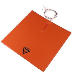 750w 220v silikoni lämmitetty sängyn lämmitystyyny -10 3d tulostin 310x310mm Oranssi