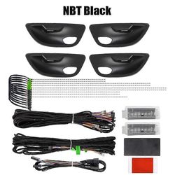 Jelivey 9-värinen LED-auton ilmapiirivalaisin neon sisäovi ympäristön valosarja BMW 5-sarja F10 F11 F18 2010-2017 autotarvikkeet NBT Black