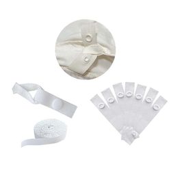 Pussilakanan napsautukset peiton pitämiseksi, pussilakanan kiinnikkeet sisällä, hakkerit pussilakanan pitämiseksi paikallaan, peitto Valkoinen