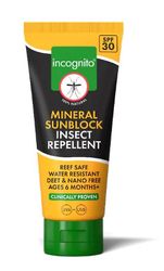 Incognito Inkognito, mineralsk solkrem insektmiddel SPF30, 100ml