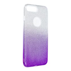 König Telefonetui til Apple iPhone 7 Plus / 8 Plus beskyttelsesetui Cover Glitter lilla Ny