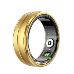 R06 SIZE 10 Smart Ring, tukee sykettä / veren happea / unen seurantaa / useita urheilutiloja Kultaa