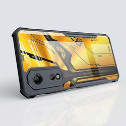 XUNDD ZTE nubia Neo 2 5G kotelolle TPU + akryyli 2-in-1 matkapuhelimen kansi