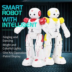 Jjr/c R12 Smart Robot med fjernbetjening Cady Wiso Rc Gesture Sensing Smart Dancing Kids Elektronisk legetøjsrobot