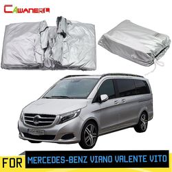 For Mercedes-Benz Viano Valente Vito UV-beskyttelsesdeksel, utendørs bruk, mot striper og snø