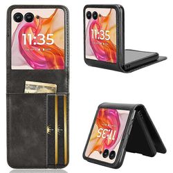 Motorola Razr 50 Ultra 5G lompakkokotelo iskunkestävä nahkainen puhelimen kansi Monivärinen Style C