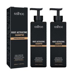 2kpl Spartan Shampoo, Spartan Root Activator Shampoo, Luonnolliset hiusshampoot