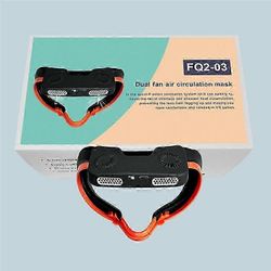Ilmankiertomaski tuulettimella kaksikäyttöiselle tuulettimelle 2 vaihteen säätö huokoinen ilmanvaihto VR-käyttöä varten