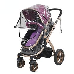 Baby Stroller Accessories Baby bil Rincoat Baby klapvogn tilbehør regnslag vandtæt betræk vindstøvskærm baby klapvogne tilbehør