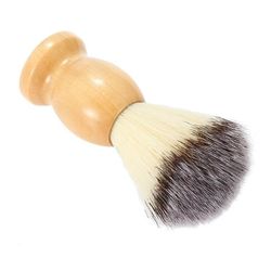 Mænd barberbørste træ håndtag Badger hår skæg børste Facial Rengøring Brush Sikkerhed Razor Brush Barber Tools Salon Tilbehør