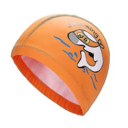 70% rabatt -70% avslag -søte barn Badehette Komfortabel Swimming Cap Unisex (k)