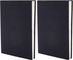 Joustava kirjankansi 6"x9" musta joustava kannettavan käärekotelo jopa 18,5x 9 kestävä pestävä uudelleenkäytettävä suojakansi kovakantisten kirjoje...