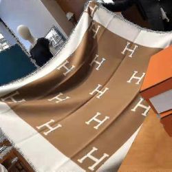 Viltti S keinovilla kashmir lämmin sohva huopa huivi kahvi