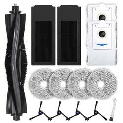 Deebot X2 Omni Robot -pölynimurille varaosat Pääsivuharja Hepa-suodattimet Moppityynyt Pölypussit