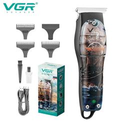 VGR Hair Clipper Professional Hair Trimmer ladattava hiustenleikkauskone Johdoton sähköinen matka minileikkurit miehille V-953