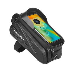 Hard Shell Front Beam Bag Mountainbike Taske Mobiltelefon Touch Screen Vandtæt Tube Bag