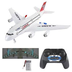 Airbus A380 RC lentokone Boeing 747 RC lentokone kauko-ohjattava lentokone 2.4g kiinteä siipi lentokone malli rc lentokone lelut lapsille pojat 1 a...