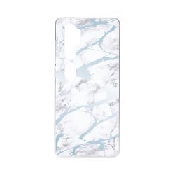 Crazy Kase Skrog til Xiaomi Mi Note 10 Soft Blue Marble Effect
