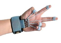 Finger Griber styrke træner Extensor Exerciser Finger Flexion og Udvidelse Training Device Med