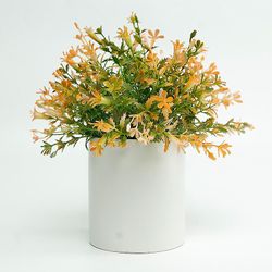 kartokner Kunstige planter med blomsterpotter små blomsterpotter kontor desktop dekoration falske planter