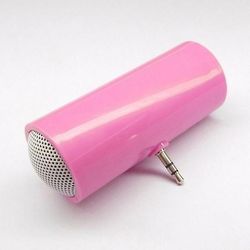 2022 Ny Hot 3.5mm bærbar højttaler Stereo Mini Højttaler Musik Mp3 Player Forstærker Højttaler til mobiltelefon Tablet Pc Pink