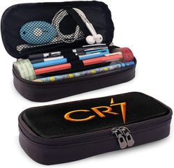 Kerota Cr7 jalkapalloilija kuvio kynäkotelot Opiskelijan kynälaukku Unisex Pencil Pussi Suosittu painettu laukku Office Pen Case Unisex BD009204 VÄ...