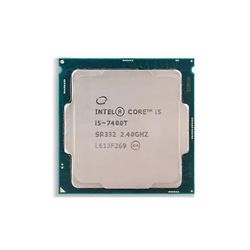 Core i5-7400T -suoritin - kanta LGA 1151 4 ydintä, 4 säiettä, 2,4 GHz, 6 Mt, L3-välimuisti, 35 W.