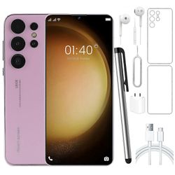 S23 Ultra 6.0 tuuman älypuhelin Android 12 2 Gt 16 Gt lukitsemattomalle matkapuhelimelle 6800 mAh akun kapasiteetti