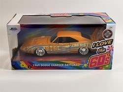 1969 Dodge Charger Daytona Rakastan 60-lukua 1:24 Mittakaava Jada 31389