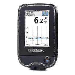 Freestyle Libre blodsukkermåler Sukkersensor Kit Læser Diabetes Glucometer til 24 timers realtidsovervågningstester Tw