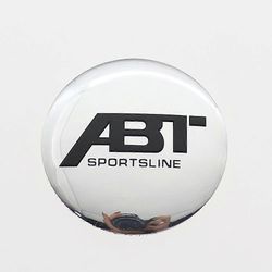 unbrand 4kpl 56mm 60mm 65mm 68mm ABT auton logo pyörä keskinapa korkki vanteen korjausmerkki kannet auto koristelu tunnus tarra lisävarusteet hopea...