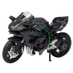 Zhuopai Kid's Legetøj Simulation Racing Motorcykel Model Alloy Car sort size1