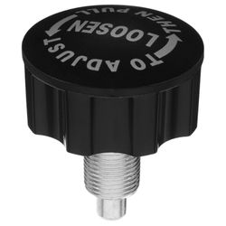 Kuntoilulaitteen vetotappinuppi säädettävien kuntolaitteiden käyttöön Musta 6.50X5.50X5.50CM