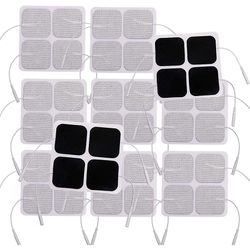 40 stk Tens Unit Pads, 2x2 elektroder for EMS muskelstimulator elektroterapi pads