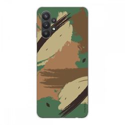 Crazy Kase Cover Til Samsung Galaxy A32 5g Soft Silicone 1 Mm, Camouflage