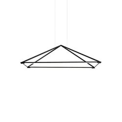 LEDS-C4 GROK Lighting Bøtter LED dekorative loft vedhæng Matt Sort 120cm 5200lm 3000K