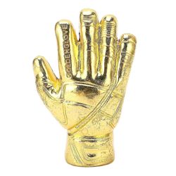 Kullattu jalkapallomaalivahdin käsineiden pokaali - Golden Football Award