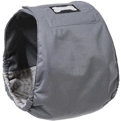 Uros koira vaipat Pestävä Uudelleenkäytettävä Koiran vatsa nauhat Mukava Koiran vaipat Harmaa M