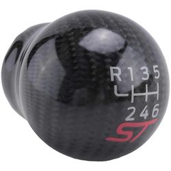 6-vaihteinen autourheilu ST hiilikuituinen vaihdekepin nuppi Ford Focus ST RS Fiesta ST: lle