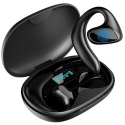 Qinuxin Talkbuds Translator -kuulokkeet, Bluetooth-äänikääntäjä 114 kielellä, musta, ihanteellinen matkoille ja opiskeluun