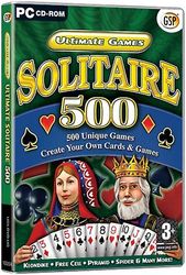 Ultimate-pelit - Solitaire 500 (PC) - PAL - Uusi & Sealed